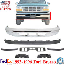 Load image into Gallery viewer, Front Bumper Kit For 1992-1996 Ford Bronco With Air Holes With Molding Holes