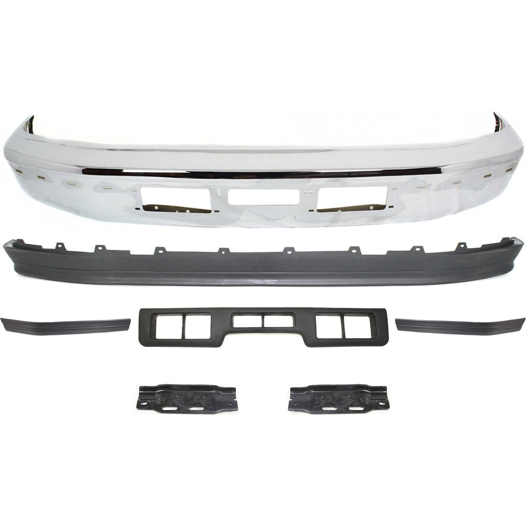 Front Bumper Kit For 1992-1996 Ford Bronco With Air Holes With Molding Holes
