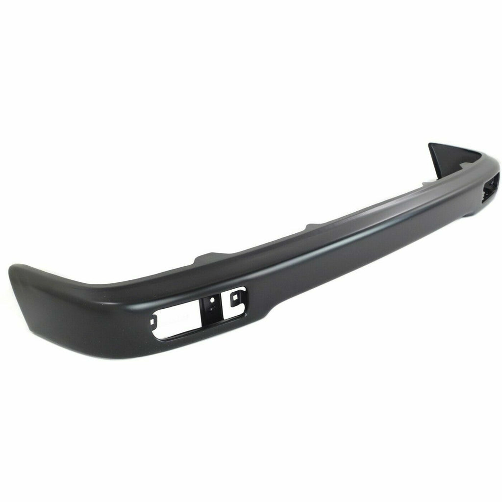 Front Bumper Painted Black Steel Kit For 1995-1997 Toyota Tacoma 2WD