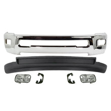Load image into Gallery viewer, Front Bumper Chrome + Valance Fog Brackets For 2010-2012 Dodge Ram 2500 3500 4WD