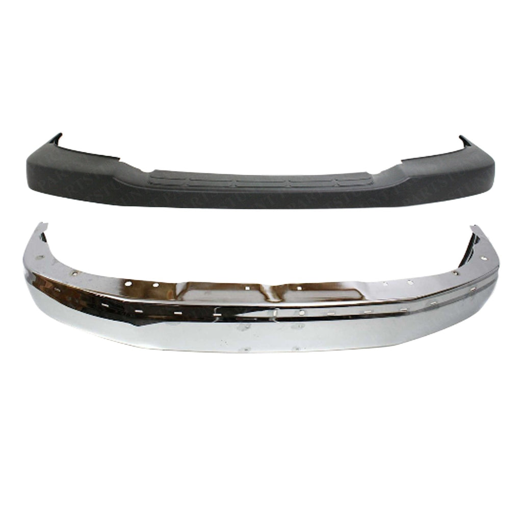 Front Bumper Kit For 2003-2021 Chevy Express 2500 3500 / 2003-2014 Express 1500