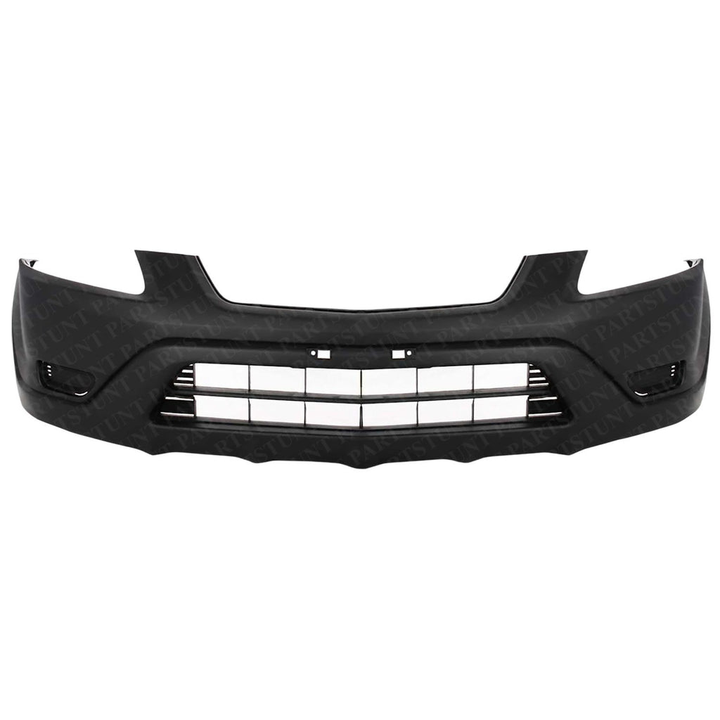 Front Bumper Cover Black Textured For 2002-2004 Honda CRV CR-V