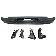 Load image into Gallery viewer, Rear Step Bumper Powdercoated Black For 2001-2004 Chevy Silverado 2500HD 3500