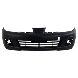Front Bumper Cover Primed with Fog Lamp Holes For 2007-2012 Nissan Versa