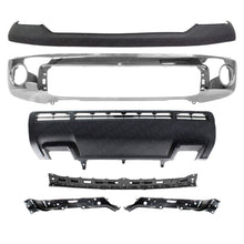 Load image into Gallery viewer, Front Bumper Chrome Steel + Lower Valance Kit For 2010-2013 Toyota Tundra