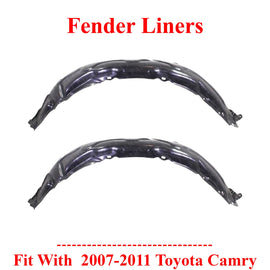 Front Fender Liner Set For 2007-2011 Toyota Camry