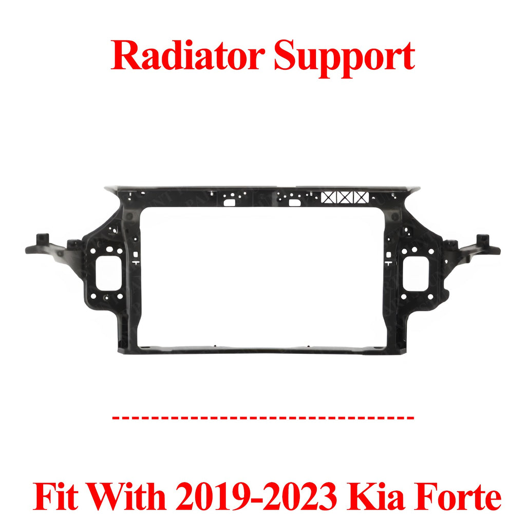 Front Radiator Support Steel For 2019-2023 Kia Forte KI1225189