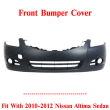Load image into Gallery viewer, Front Bumper Cover Primed For 2010-2012 Nissan Altima Sedan