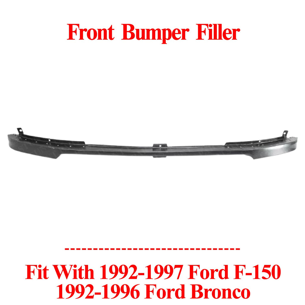 Front Bumper Filler Primed For 1992-1997 Ford F-150 1992-1996 Ford Bronco