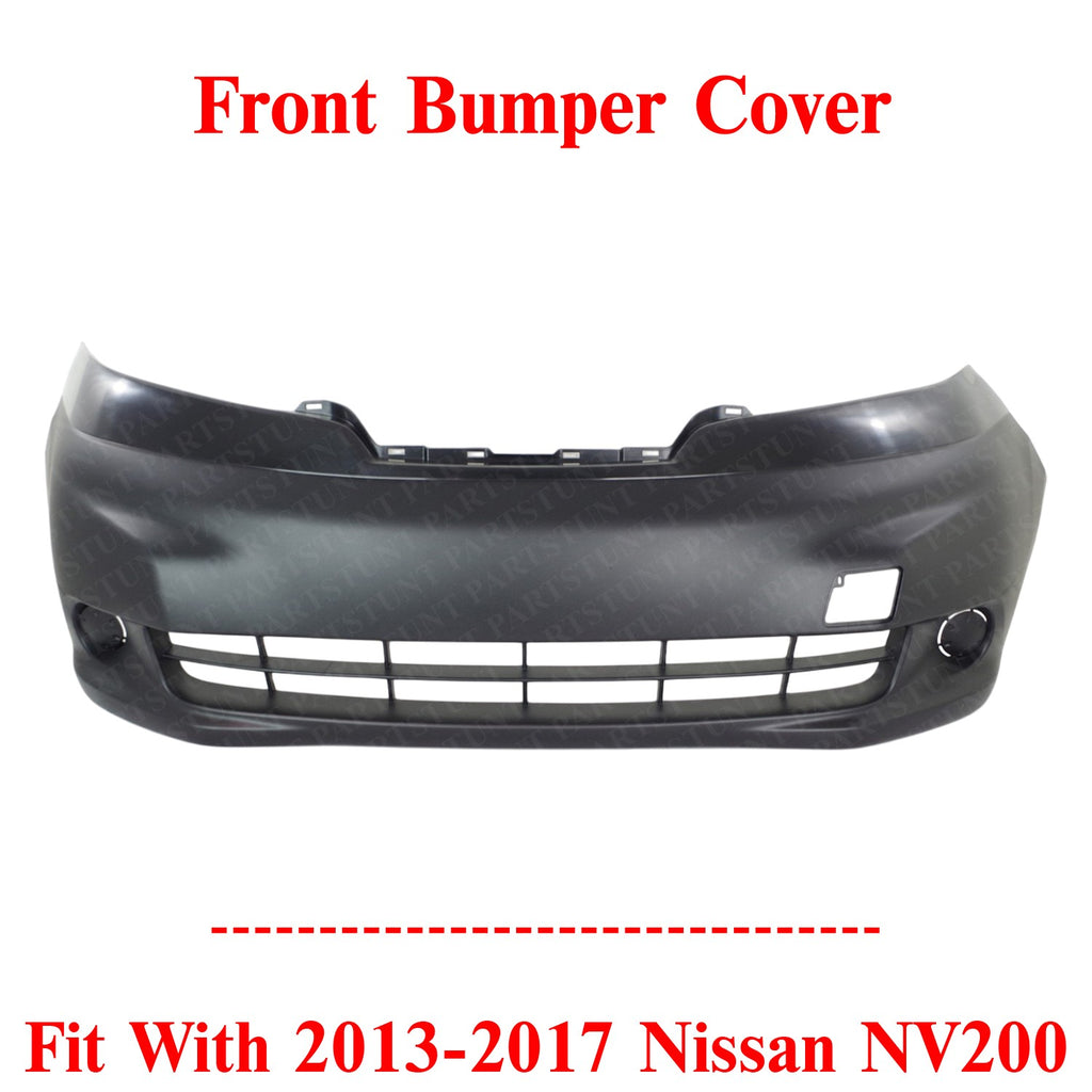 New Front Bumper Cover Fascia For 2013-2017 Nissan NV200 NI1000295