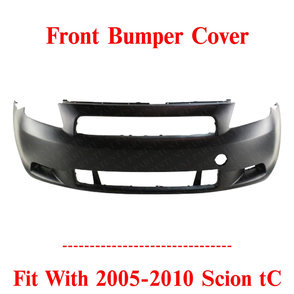 Front Bumper Cover Primed For 2005-2010 Scion tC
