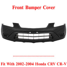 Load image into Gallery viewer, Front Bumper Cover Black Textured For 2002-2004 Honda CRV CR-V