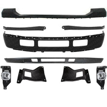 Load image into Gallery viewer, Front Bumper Kit + Bumper Brackets + Fog Lights For 2005-2007 Ford F-Series