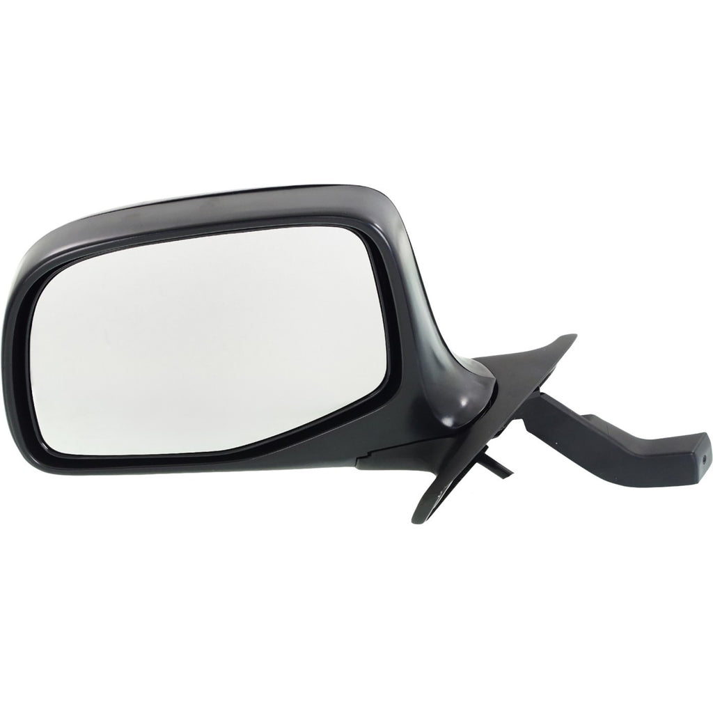 Power Side View Mirrors Chrome & Black Left & Right Pair Set for F-Series Truck