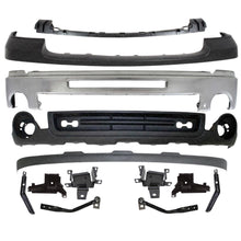 Load image into Gallery viewer, Front Bumper Chrome Steel Kit w/ Brackets For 2007-2013 GMC Sierra 1500 Pickup