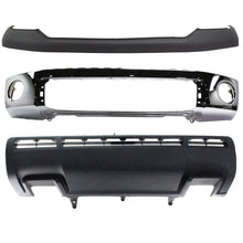 Load image into Gallery viewer, Front Bumper Chrome + Upper Cover + Lower Valance For 2010-2013 Toyota Tundra