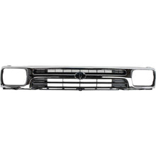 Load image into Gallery viewer, Front Bumper Chrome w/ Brackets and Grille For 1992-1995 Toyota Pickup 2WD