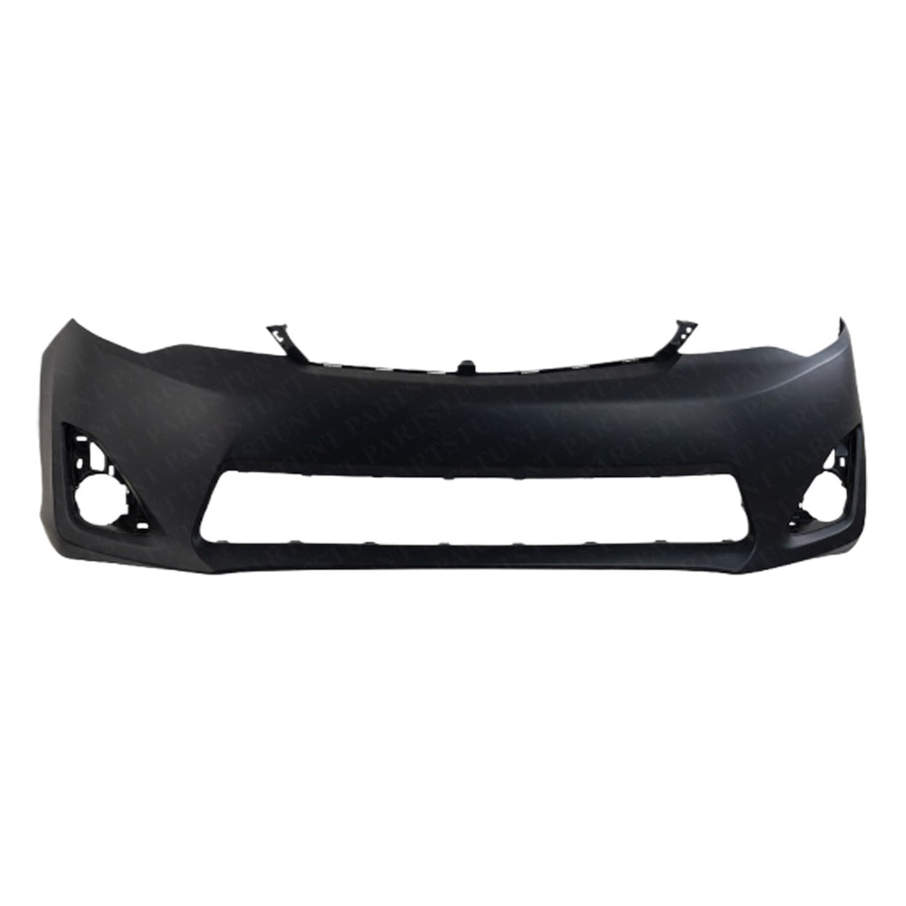 Front Bumper Cover Primed For 2012-2014 Toyota Camry L LE XLE Hybrid TO1000378