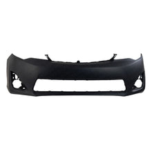 Load image into Gallery viewer, Front Bumper Cover Primed For 2012-2014 Toyota Camry L LE XLE Hybrid TO1000378