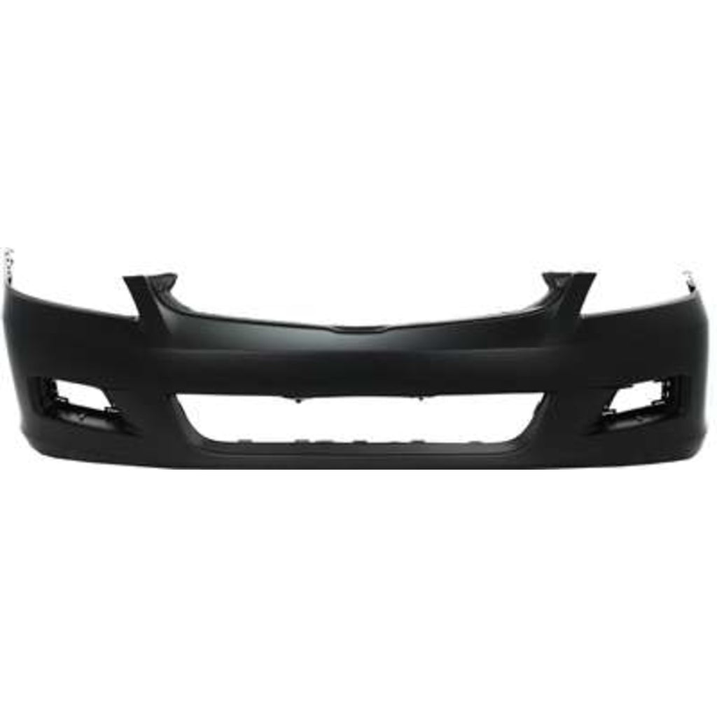 Front Bumper Cover Primed For 2006-2007 Honda Accord Sedan HO1000235