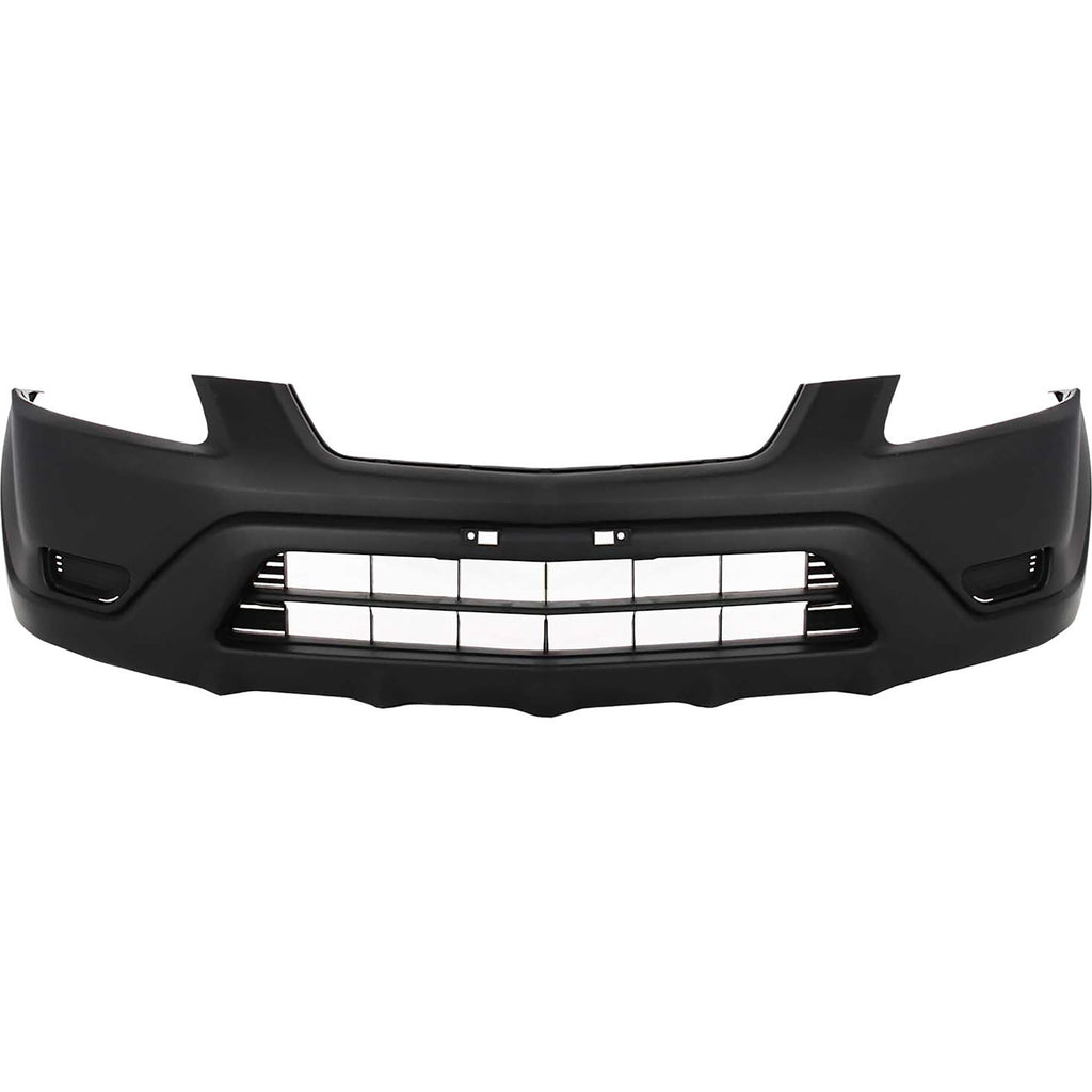 Front Bumper Cover Black Textured For 2002-2004 Honda CRV CR-V
