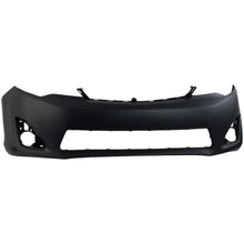Load image into Gallery viewer, Front Bumper Cover Primed For 2012-2014 Toyota Camry L LE XLE Hybrid TO1000378