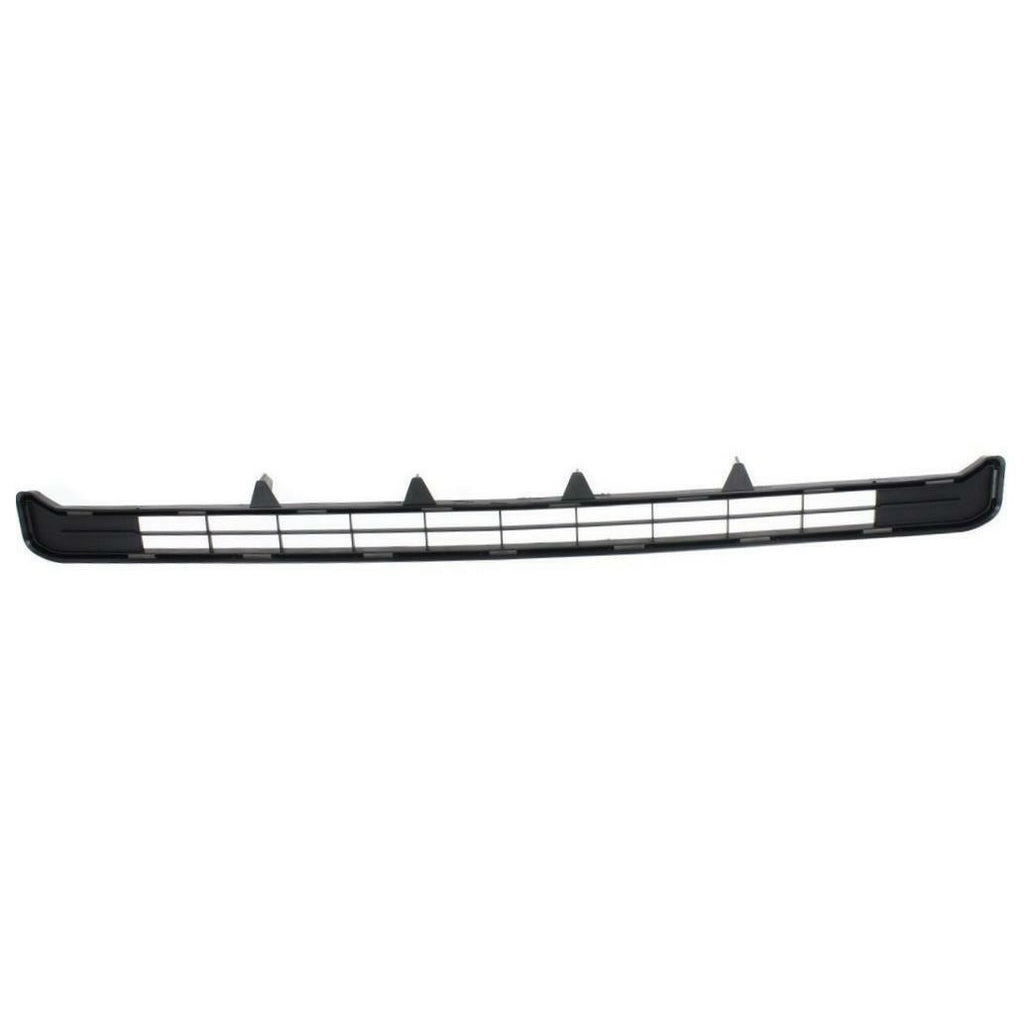 Front Bumper Cover & Grille Textured + End Caps Chrome For 2014-21 Toyota Tundra