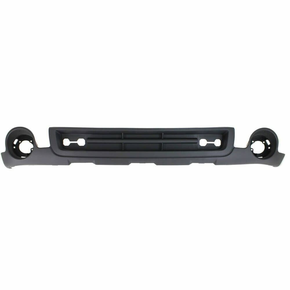 Front Bumper Chrome Steel + Lower Valance Primed For 2007-10 GMC Sierra 2500 HD