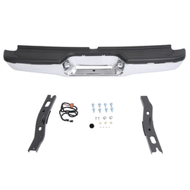 Chrome Steel Rear Bumper for Toyota Tacoma pickup 1995-2004
