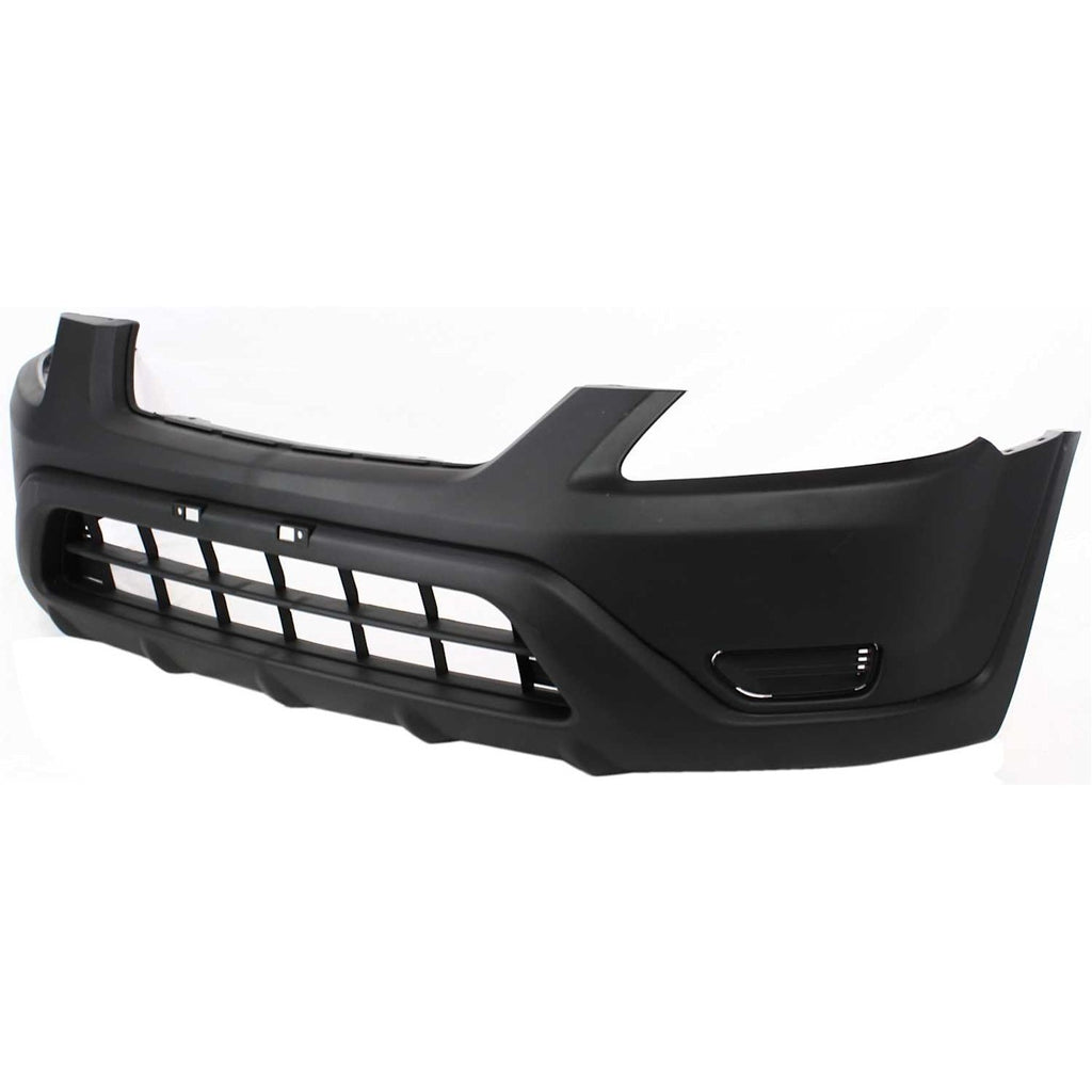 Front Bumper Cover Black Textured For 2002-2004 Honda CRV CR-V