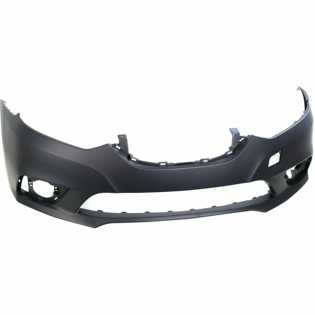 Front Bumper Cover Primed For 2016-2019 Nissan Sentra