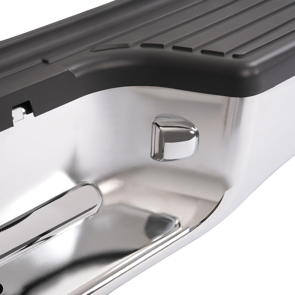 Chrome Steel Rear Bumper for Toyota Tacoma pickup 1995-2004