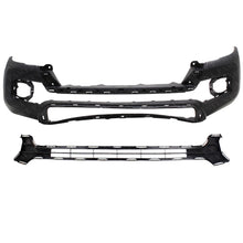 Load image into Gallery viewer, Front Bumper Cover Primed + Lower Grille Textured For 2016-2023 Toyota Tacoma