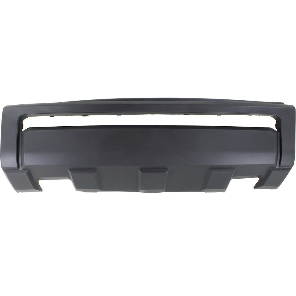 Front Bumper Cover & Grille Textured + End Caps Chrome For 2014-21 Toyota Tundra
