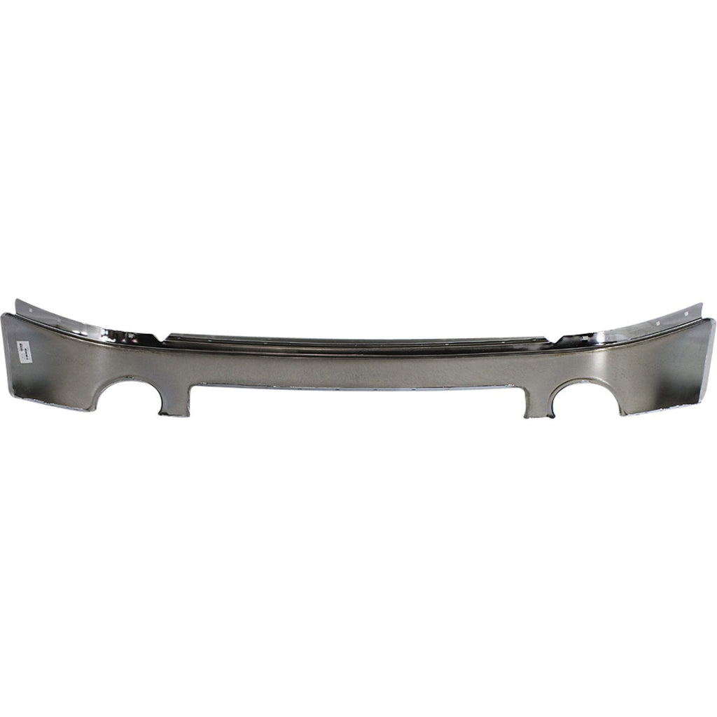 Front Bumper Chrome Steel Face Bar + Lower Valance For 2007-2013 GMC Sierra 1500