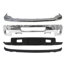 Load image into Gallery viewer, Front Bumper Chrome Kit For 2011-2014 Chevrolet Silverado 2500HD 3500HD