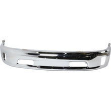 Load image into Gallery viewer, Front Bumper Chrome Steel + Upper Cover Primed For 2013-2018 Dodge Ram 1500