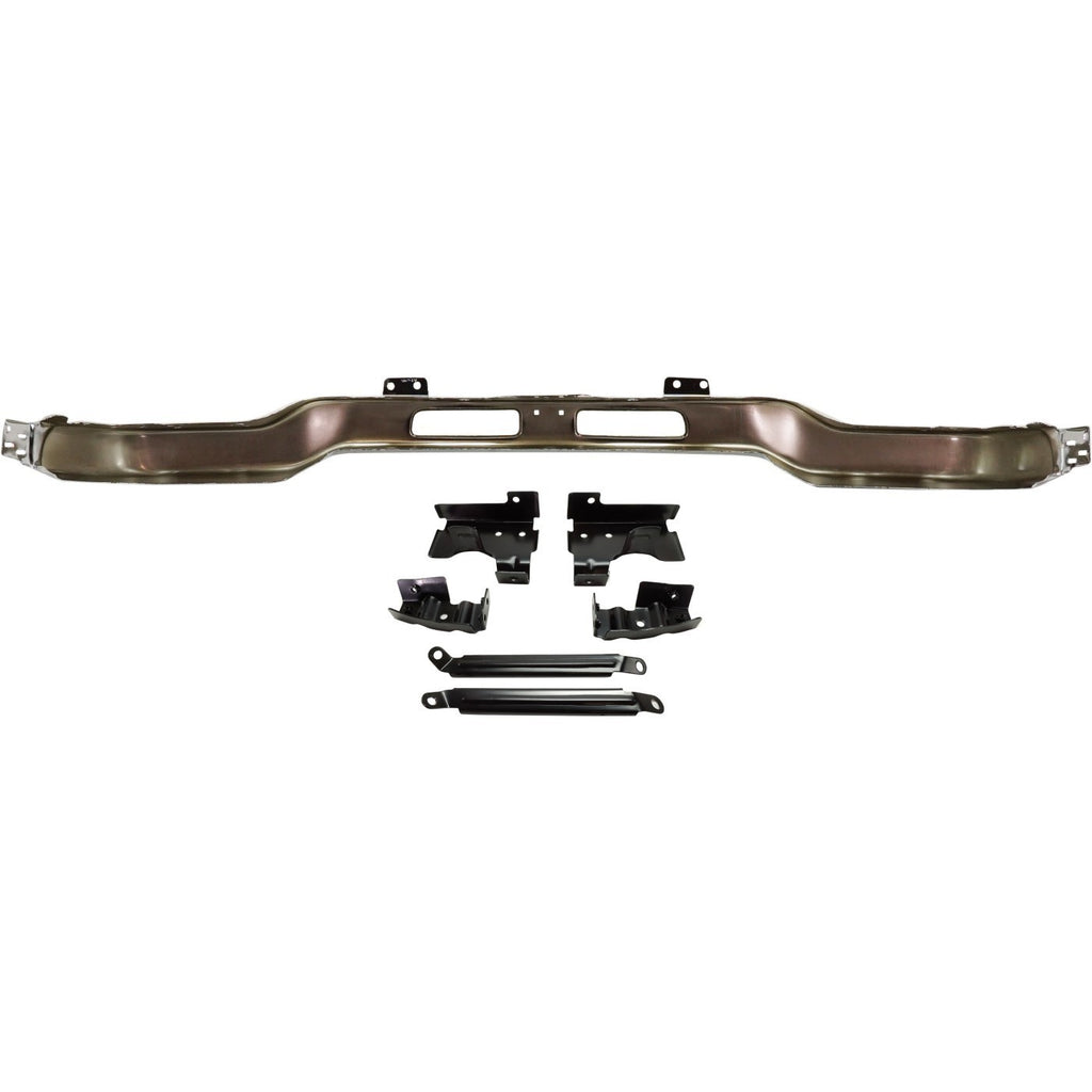 Front Bumper + Brackets + Valance + Fog Lights For 2003-2006 GMC Sierra 2500HD 3500