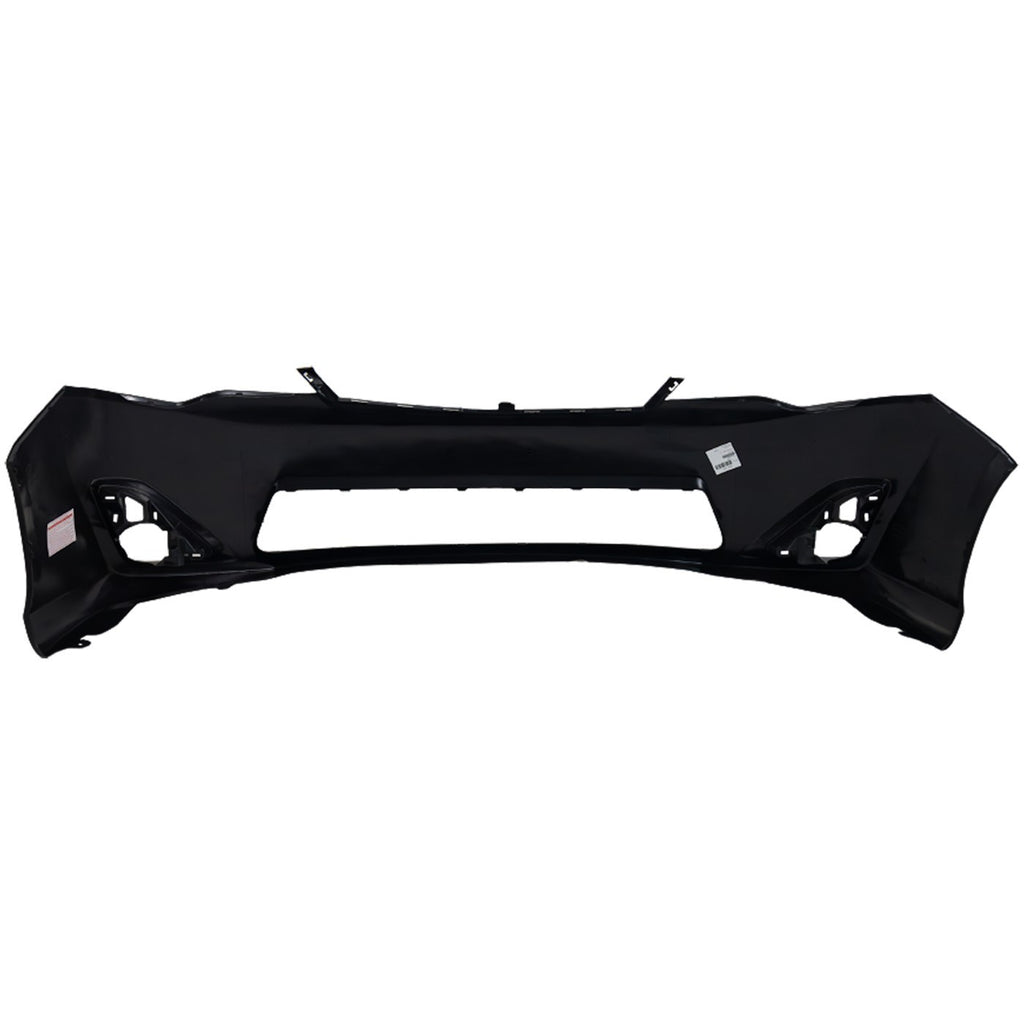Front Bumper Cover Primed For 2012-2014 Toyota Camry L LE XLE Hybrid TO1000378