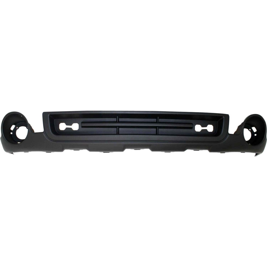 Front Bumper Chrome Steel Face Bar + Lower Valance For 2007-2013 GMC Sierra 1500