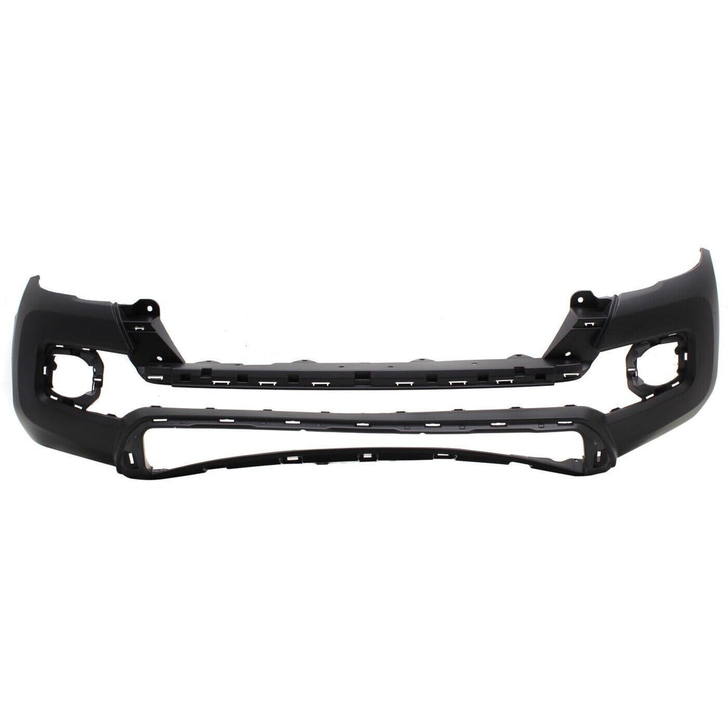 Front Bumper Cover Primed + Lower Grille Textured For 2016-2023 Toyota Tacoma