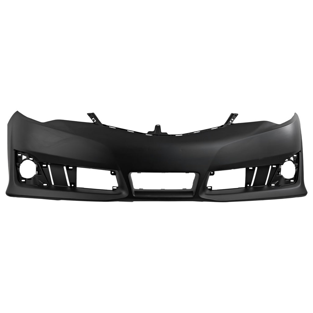 Front Bumper Primed & Grille Assembly Kit For 2012-2014 Toyota Camry SE/SE Sport