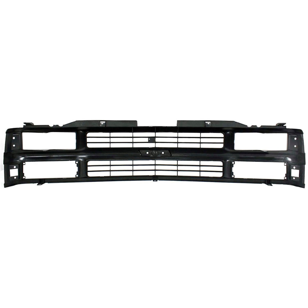 Front Grille + Headlights + Side Marker Lights For 1994-2000 Chevy C/K-Series
