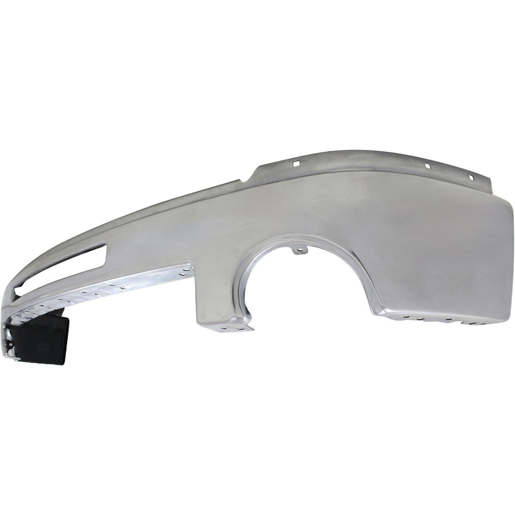 Front Chrome Steel Bumper Kit For 2007-2013 GMC Sierra 1500 Pickup