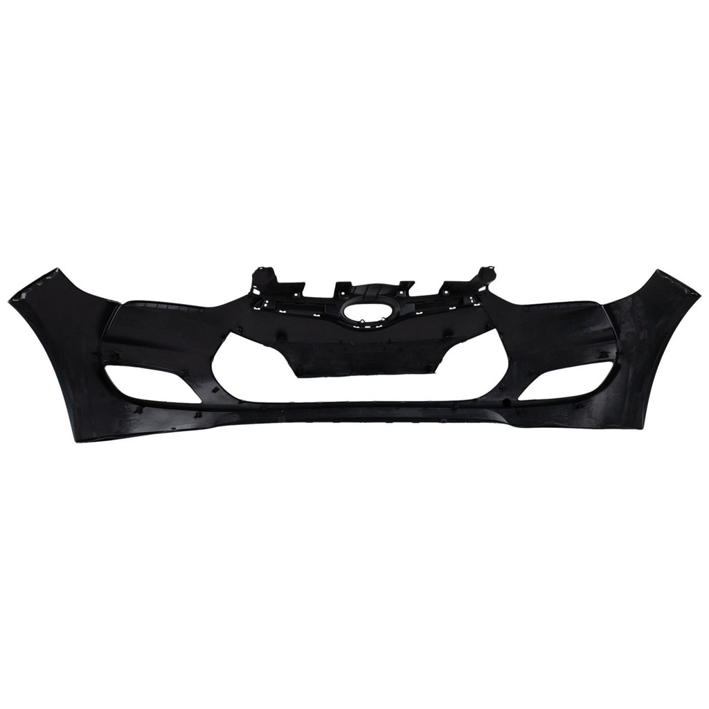 Front Bumper Cover Primed With Fog Light Holes For 2012-2017 Hyundai Veloster