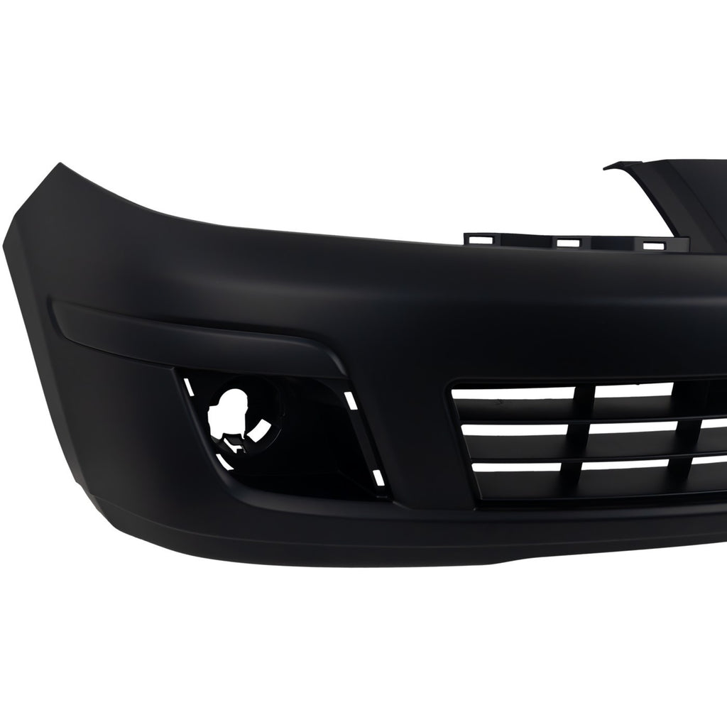 Front Bumper Cover Primed with Fog Lamp Holes For 2007-2012 Nissan Versa