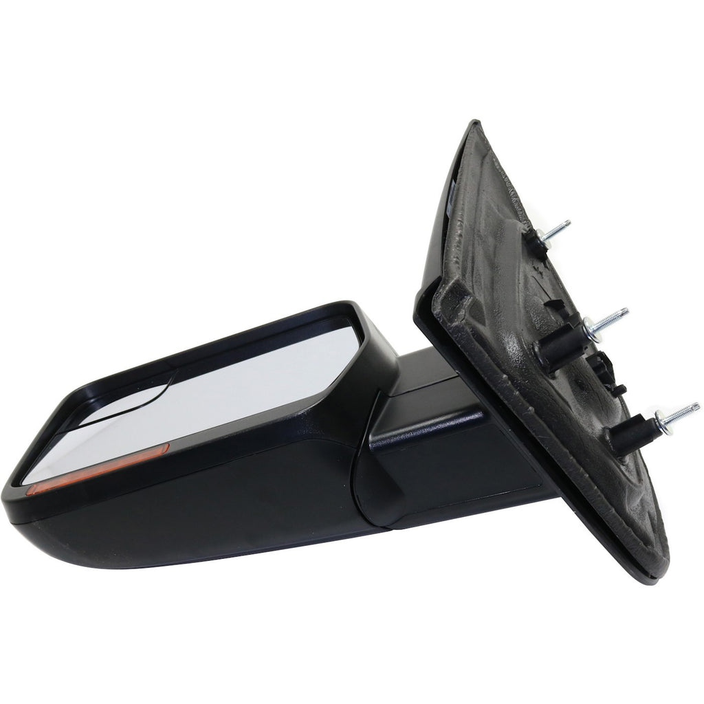 Mirror Left Side Power Heated w/ Signal Light Textured For 2011-2014 Ford F-150
