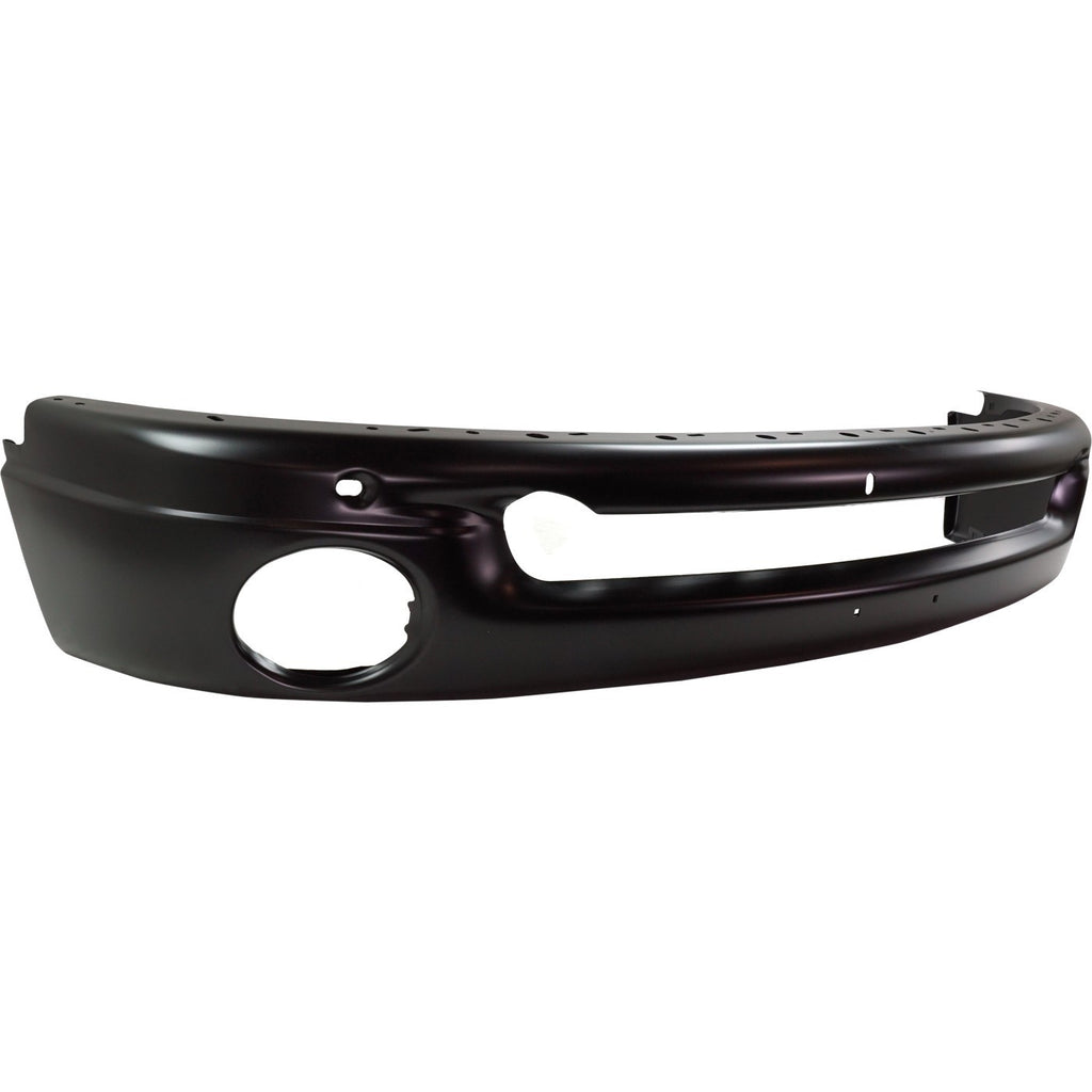 Front Bumper Primed Kit + Fog Lights For 2002-2005 Ram 1500 / 2003-05 2500 3500