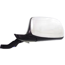 Load image into Gallery viewer, Power Side View Mirrors Chrome &amp; Black Left &amp; Right Pair Set for F-Series Truck