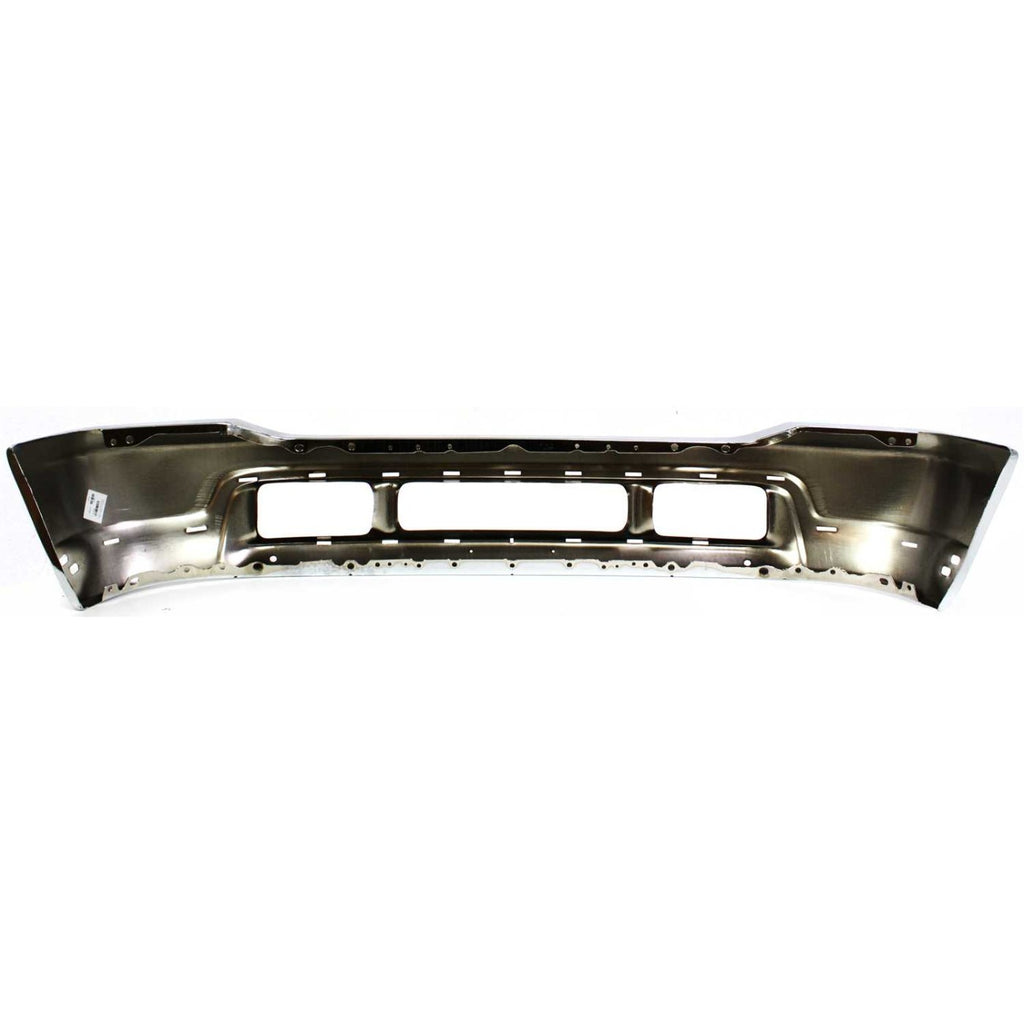 Front Bumper Chrome Steel + Upper & Lower Valance For 2001-2004 Ford Super Duty
